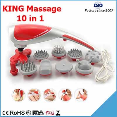  Máy massage cầm tay 10 đầu King Massager